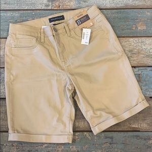 3 pair Women’s Aeropostale Bermuda Shorts- Khaki